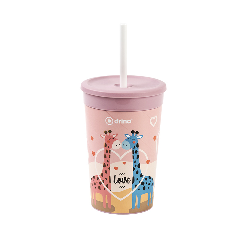 ČAŠA DECO PLUS SLAMKA 0.33L 10/1 DRINA