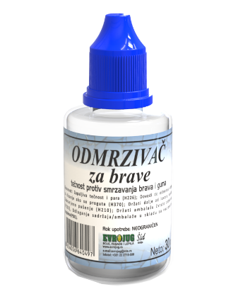 ODMRZIVAČ ZA BRAVE SA GLICERINOM 30ml